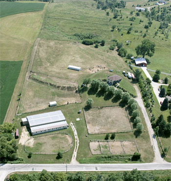 Aerial view of Circle C Ranch